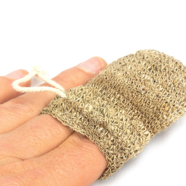 Giant nettle exfoliating face glove - Hempalaya