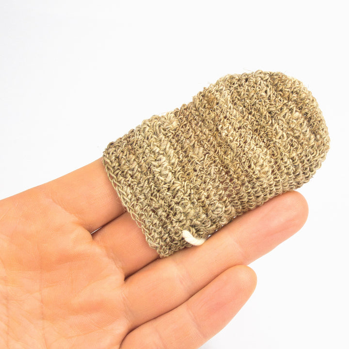 Giant nettle exfoliating face glove - Hempalaya